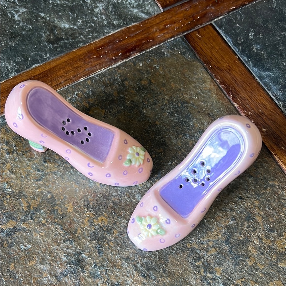 Carol Eldridge for Silvestri Ceramic Shoe Decor